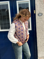 Reversible Gilet Fleur