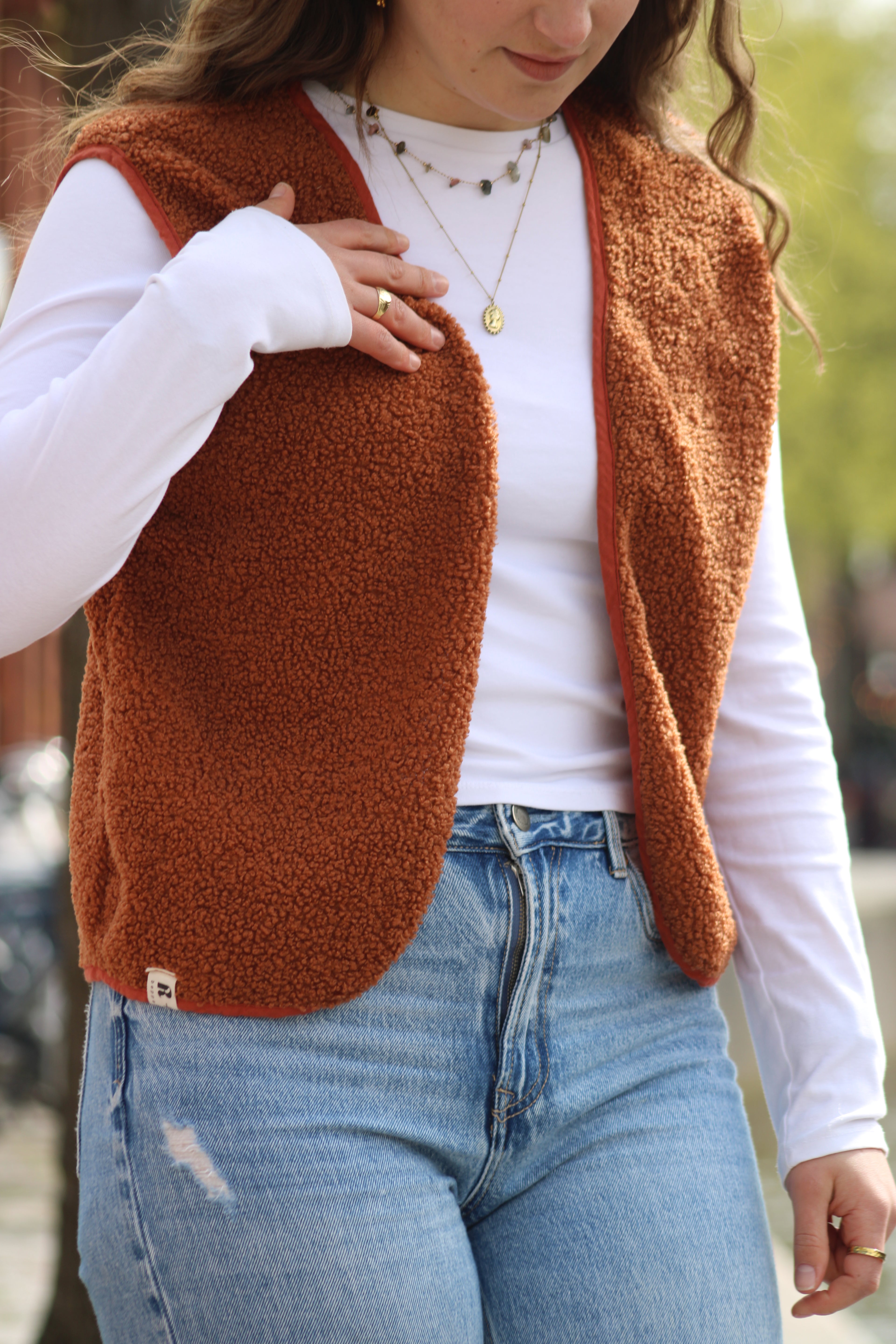 Teddy Gilet Lammy